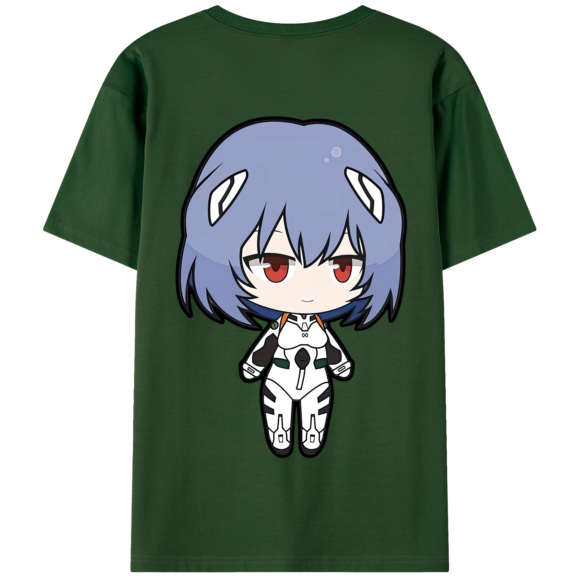 （画像用） EVA 新世紀エヴァンゲリオン 綿100％半袖Tシャツ（背面プリント）
